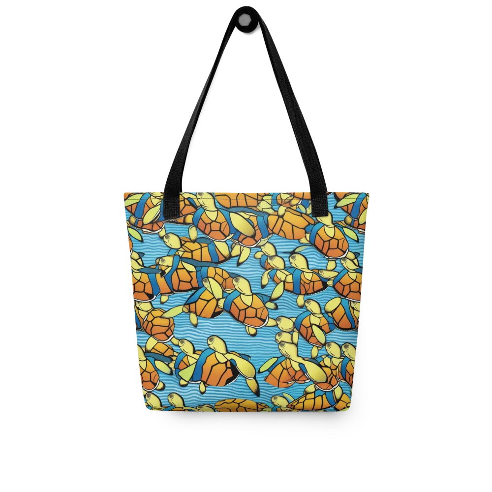 Tidal Shell Parade on Tote Bag — Front