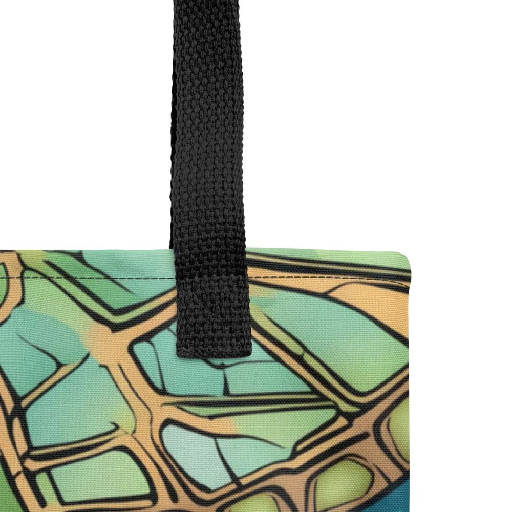 Lagoon Turtles on Tote Bag — Product details
