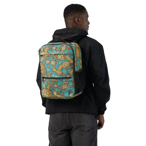 Tidal Tortoises on a Utility Backpack