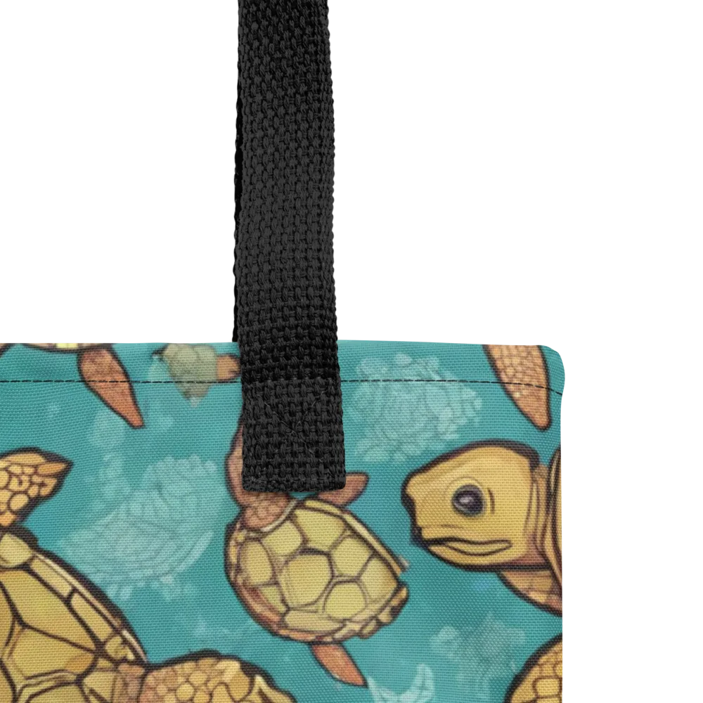 Tidal Tortoises on Tote Bag — Product details