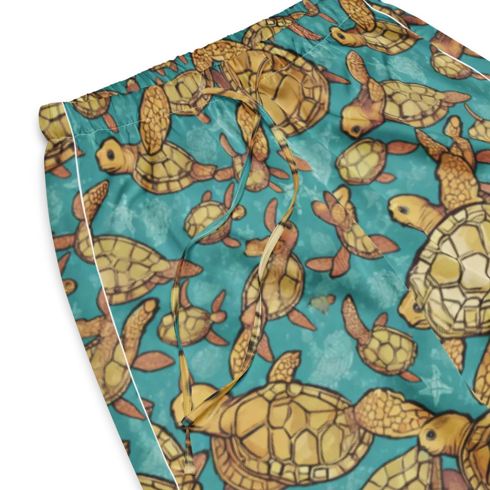 Tidal Tortoises on Women's Pajama Pants — Product details