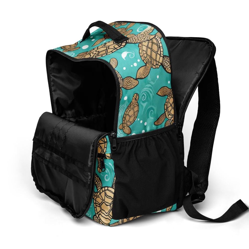 Turtle Tide on Utility Backpack — Product details 2