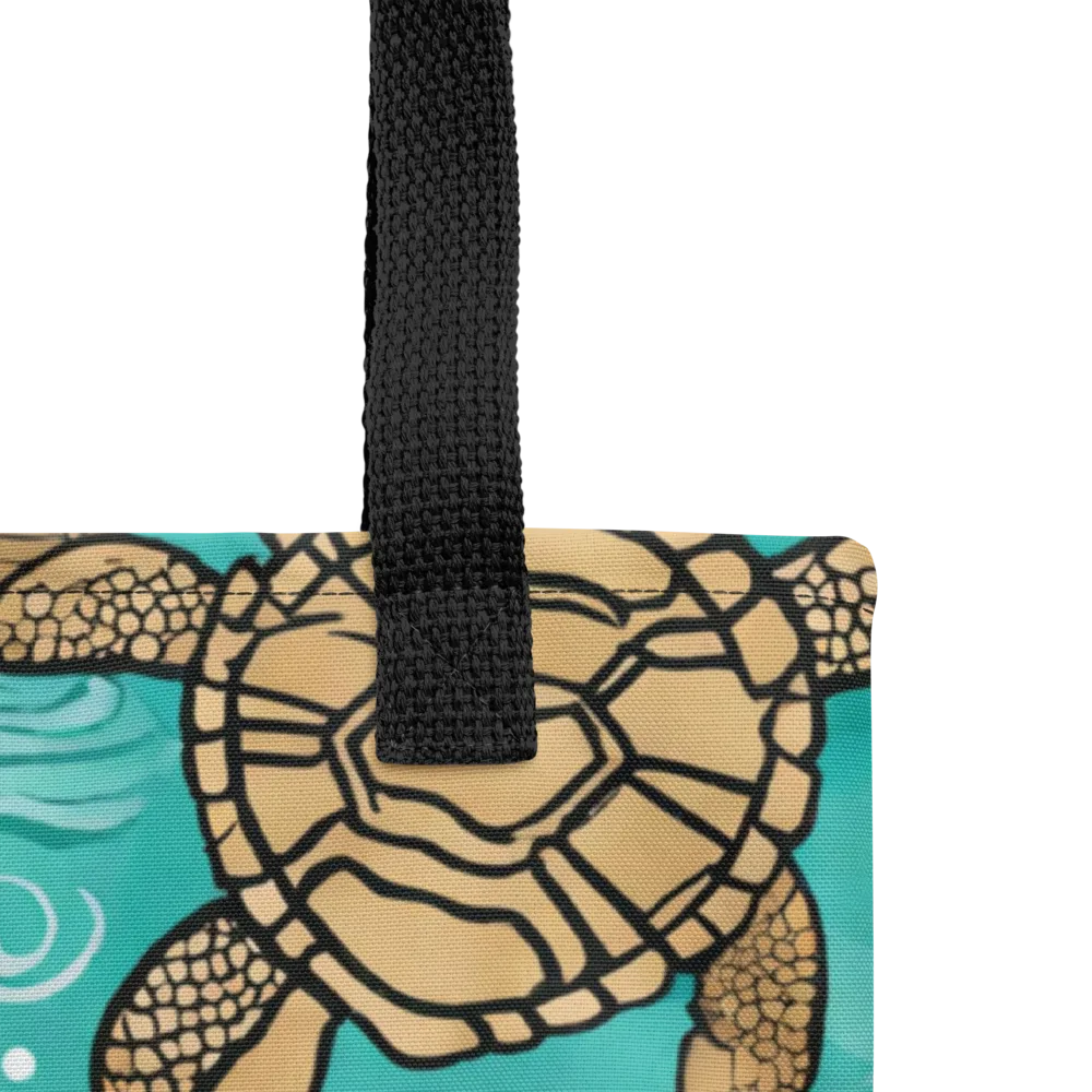 Turtle Tide on Tote Bag — Product details