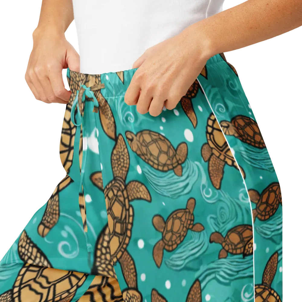 Turtle Tide on Women's Pajama Pants — Product details