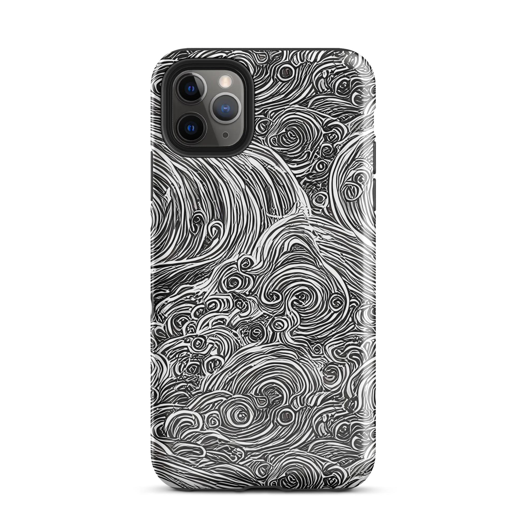 Ink Tide on Tough Case for iPhone® — Front