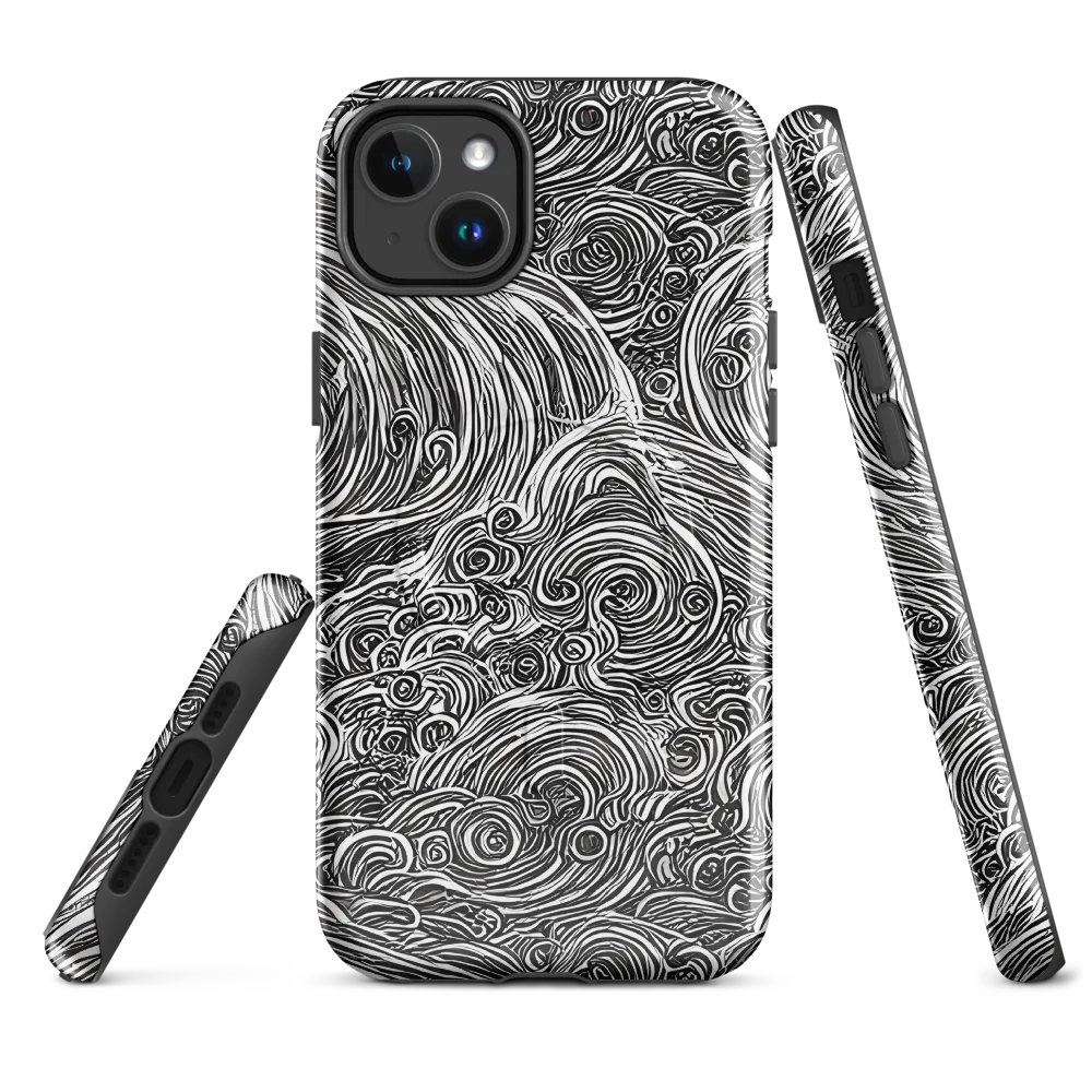 Ink Tide on MagSafe Tough Case for iPhone® — Front