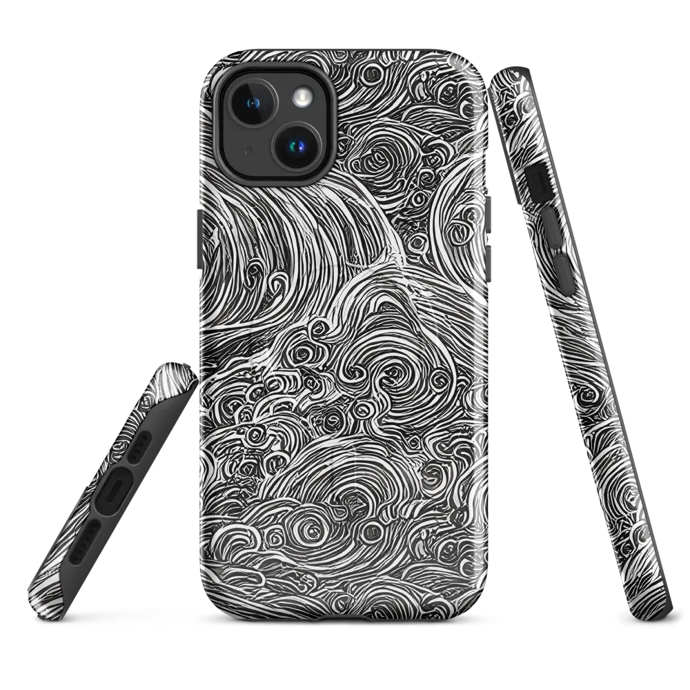 Ink Tide on MagSafe Tough Case for iPhone® — Front