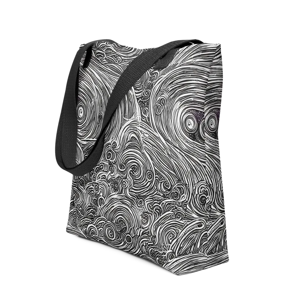 Ink Tide on Tote Bag — Front