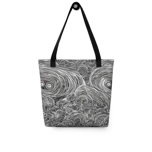 Ink Tide on a Tote Bag