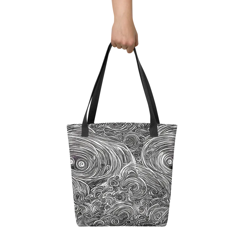 Ink Tide on Tote Bag — Front