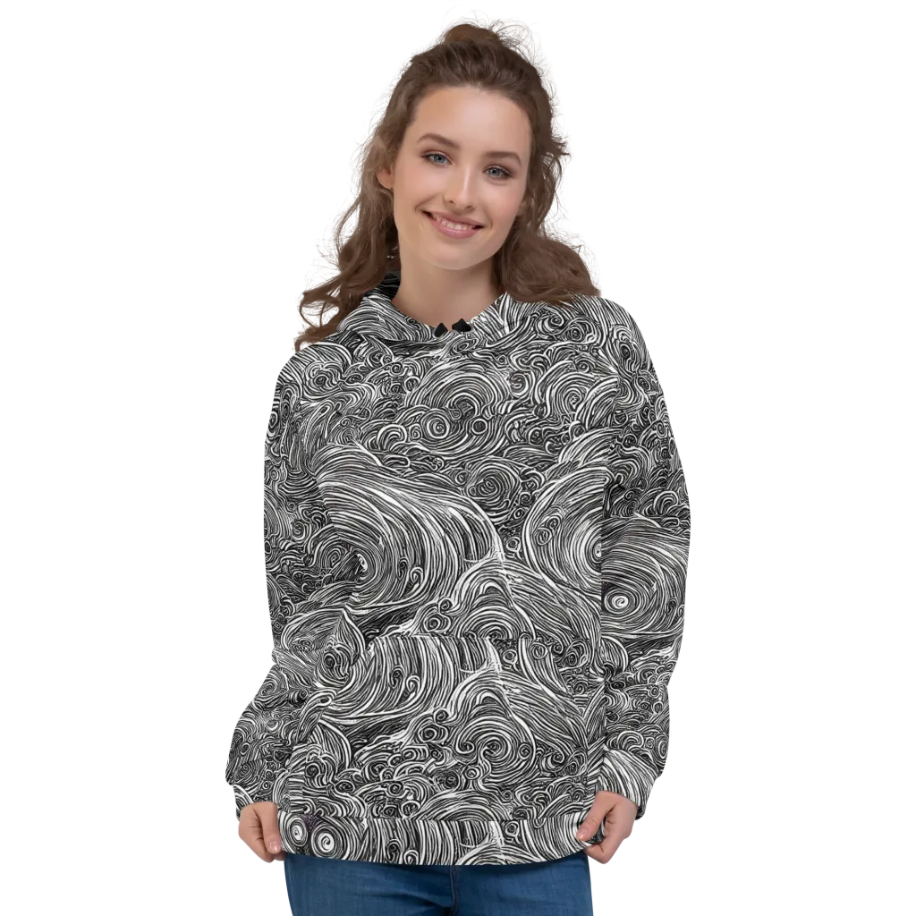 Ink Tide on Hoodie — Front