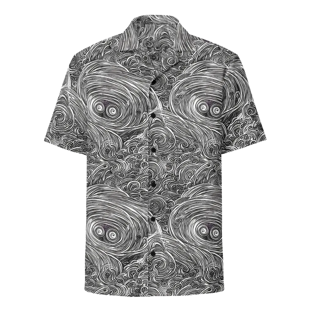 Ink Tide on Button Shirt — Front