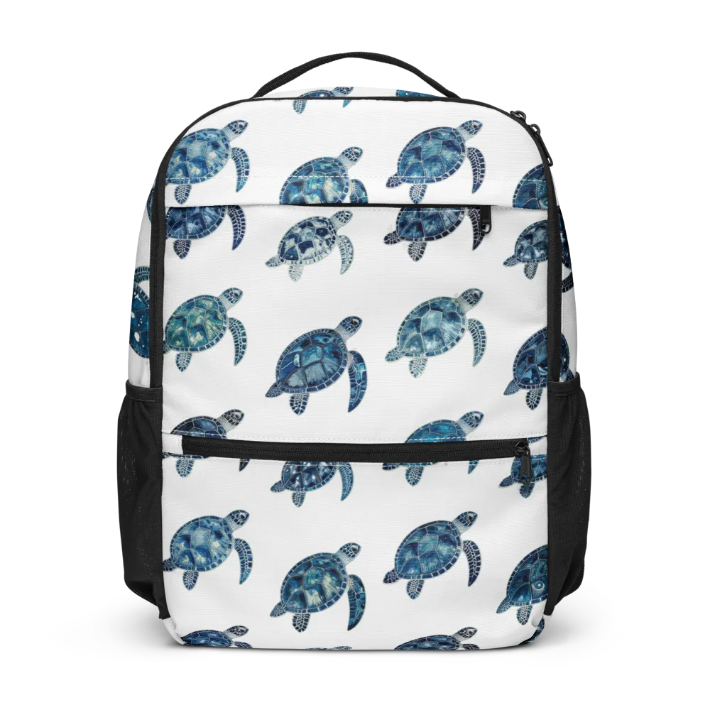 Midnight Tortoise on Utility Backpack — Front