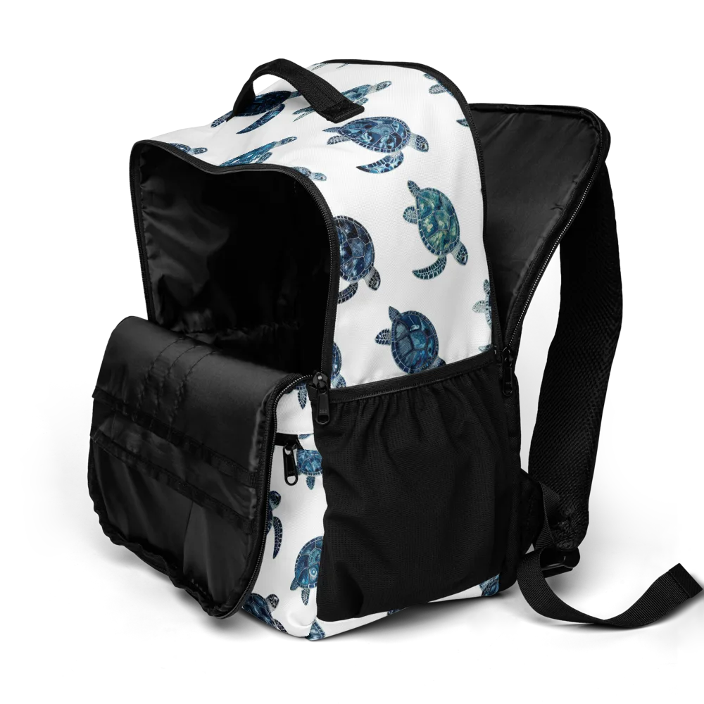 Midnight Tortoise on Utility Backpack — Product details 2