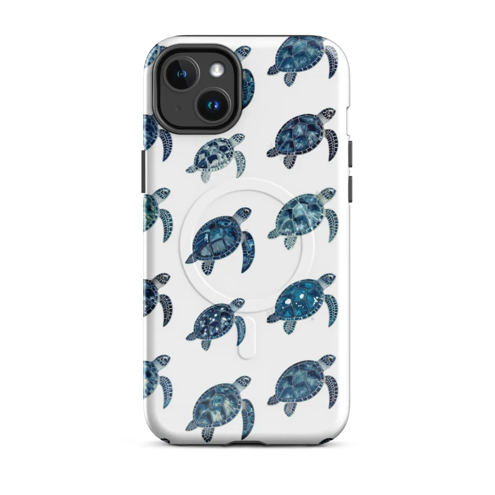 Midnight Tortoise on MagSafe Tough Case for iPhone® — Front