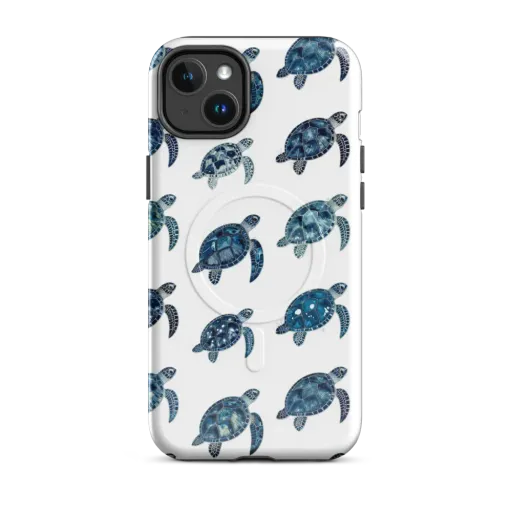Midnight Tortoise on a MagSafe Tough Case for iPhone®