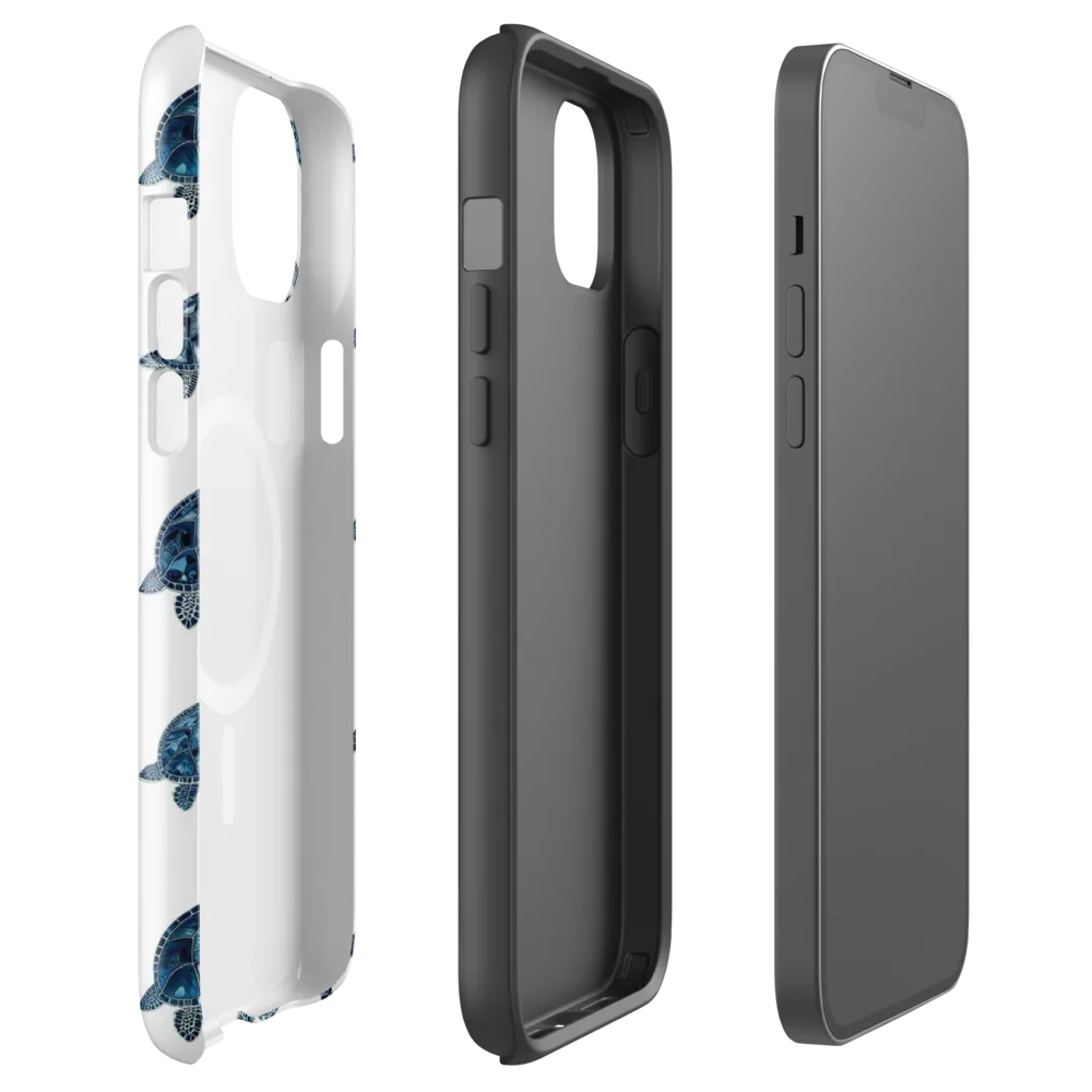 Midnight Tortoise on MagSafe Tough Case for iPhone® — Front