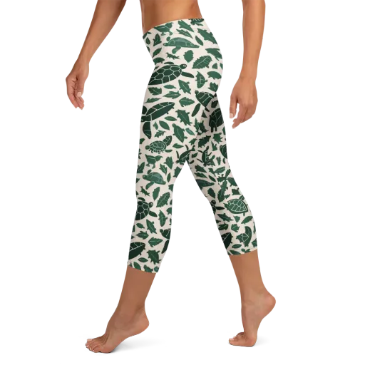 Turtle Canopy on a Capri Leggings