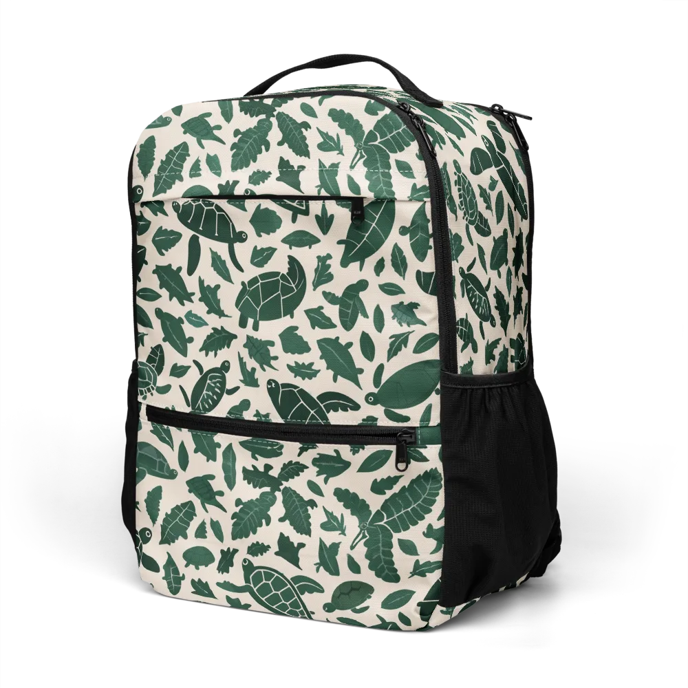 Turtle Canopy on Utility Backpack — Left Front