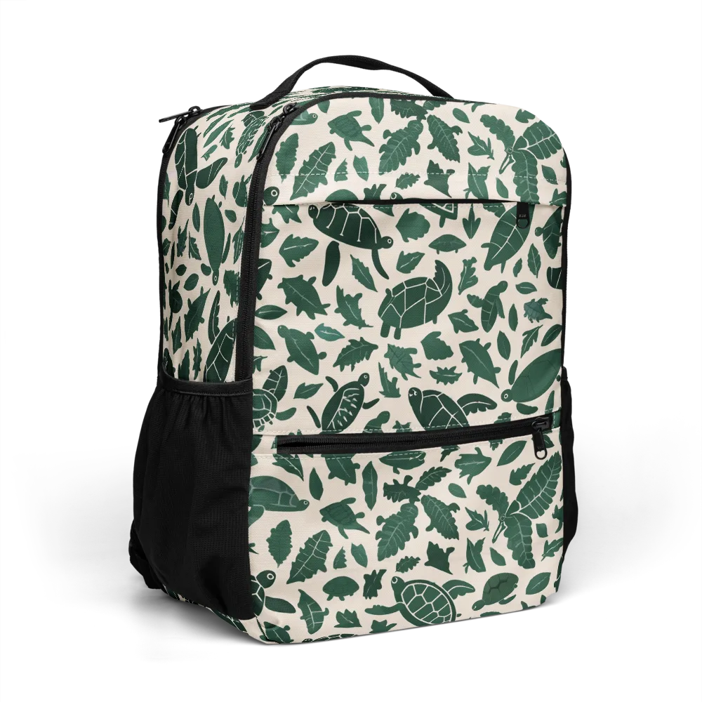 Turtle Canopy on Utility Backpack — Right Front