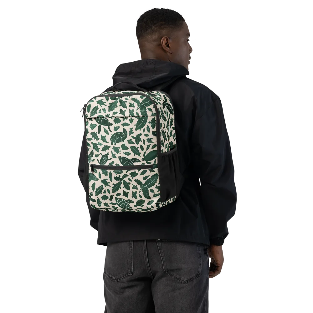 Turtle Canopy on Utility Backpack — Back