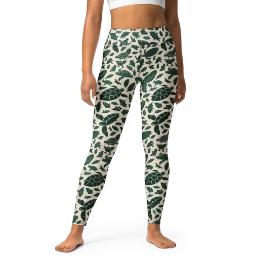 Turtle Canopy on a Yoga Leggings