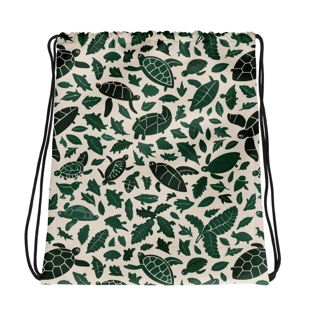 Turtle Canopy on Drawstring Bag — Photo