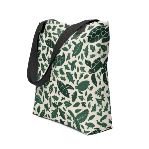 Turtle Canopy on a Tote Bag