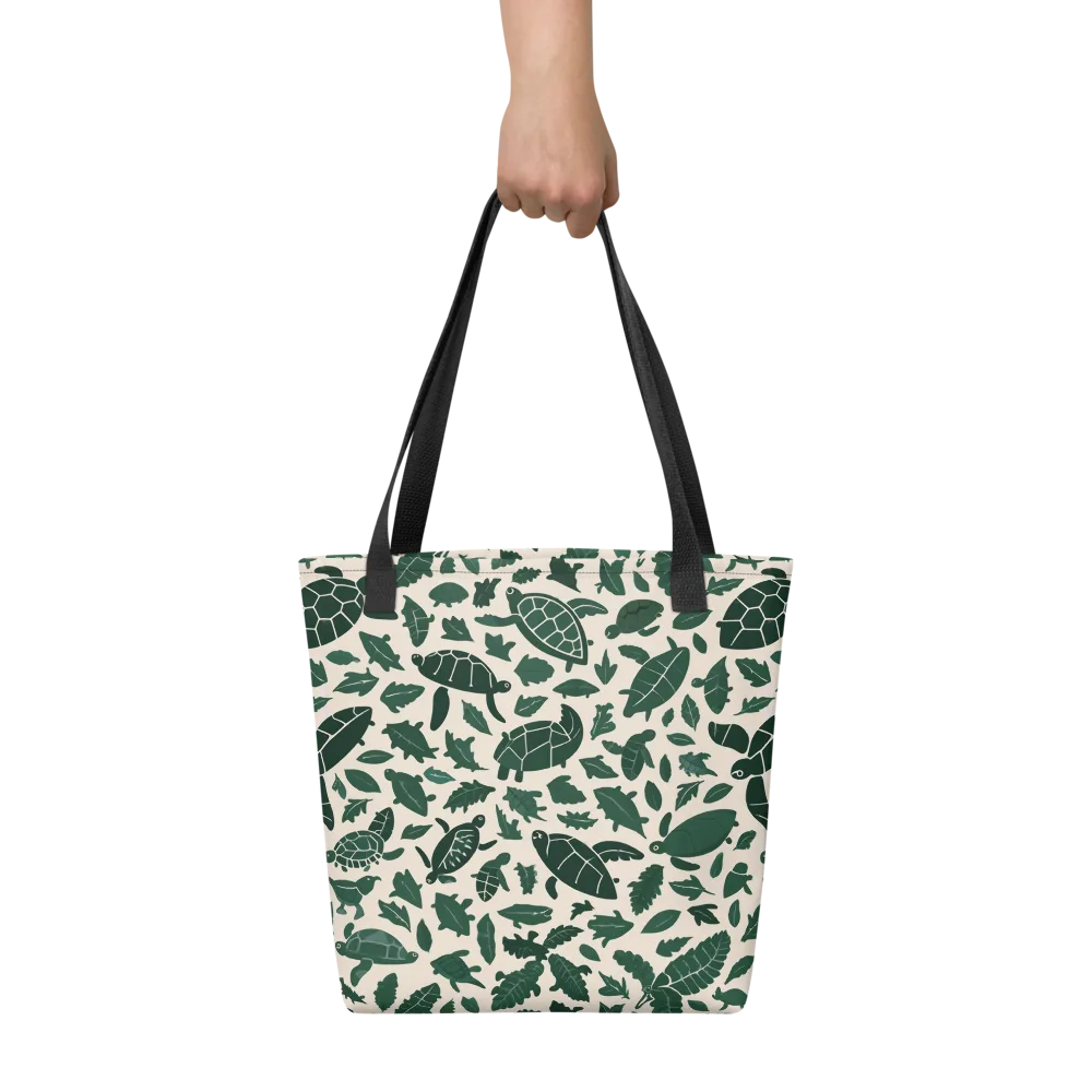 Turtle Canopy on Tote Bag — Front