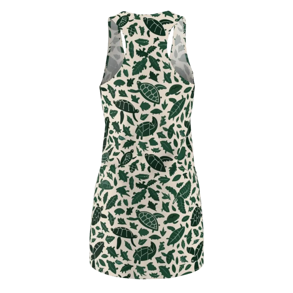 Turtle Canopy on Racerback Dress — Back