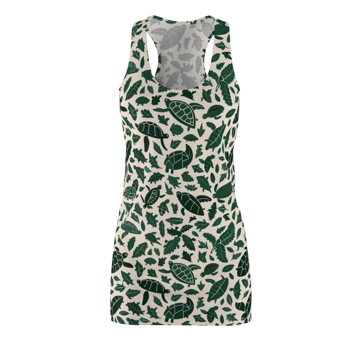 Turtle Canopy on Racerback Dress — Front