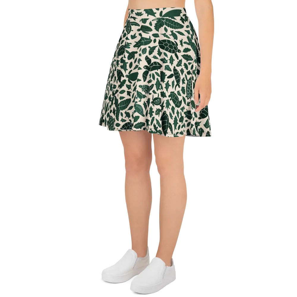 Turtle Canopy on Skater Skirt — Left