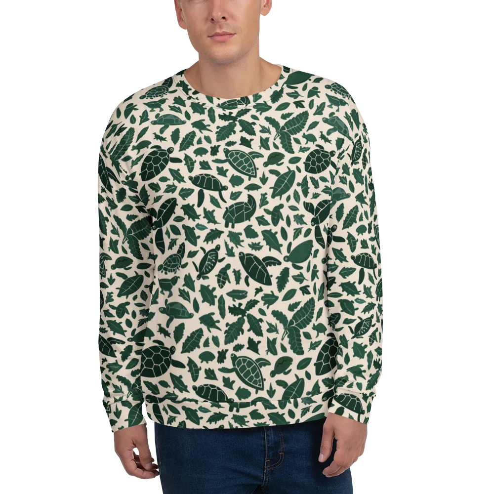 Turtle Canopy on Sweatshirt — Front