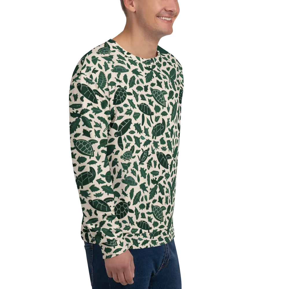 Turtle Canopy on Sweatshirt — Right Front