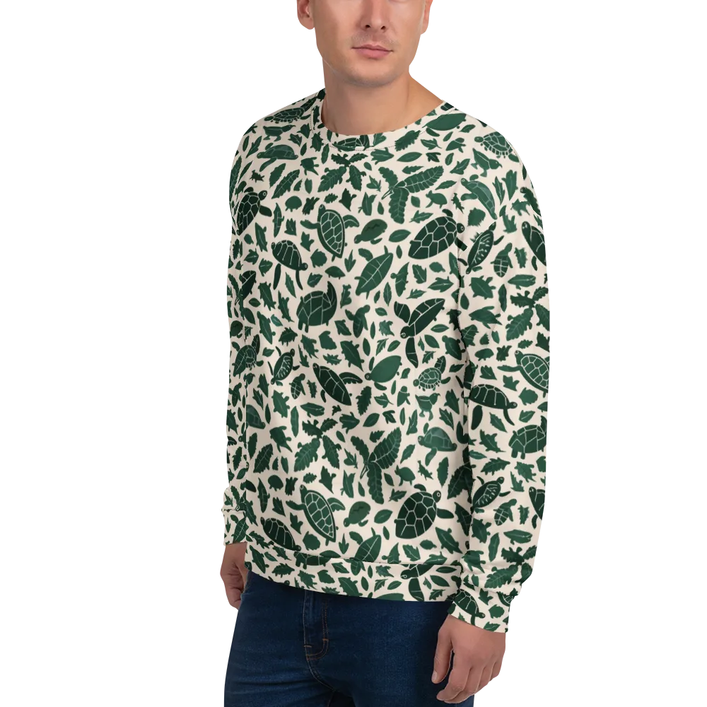 Turtle Canopy on Sweatshirt — Left Front