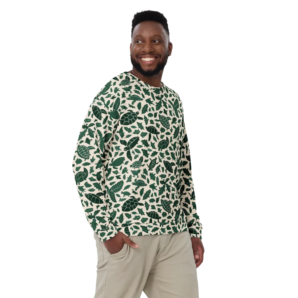 Turtle Canopy on Sweatshirt — Front