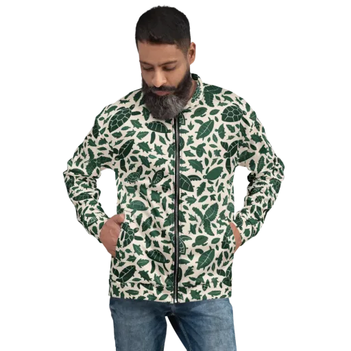 Turtle Canopy on a Bomber Jacket