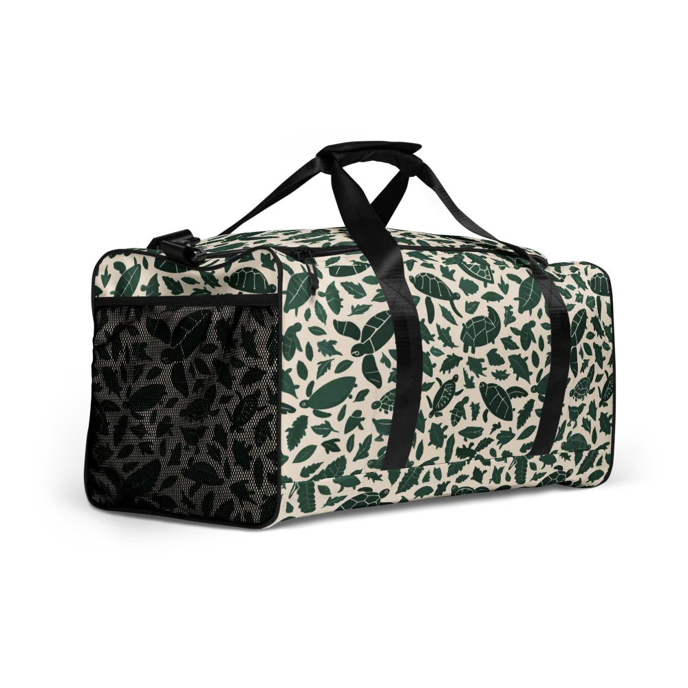 Turtle Canopy on Duffle Bag — Right Front