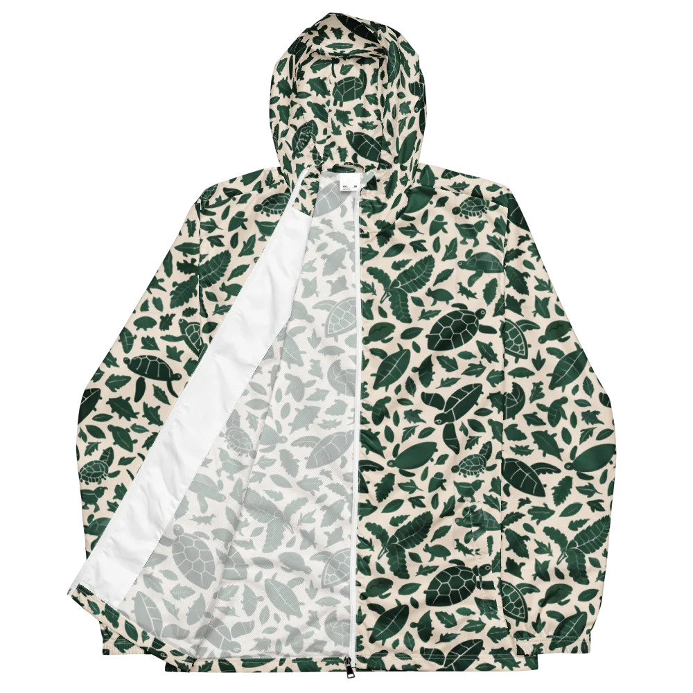 Turtle Canopy on Men's Windbreaker — Front