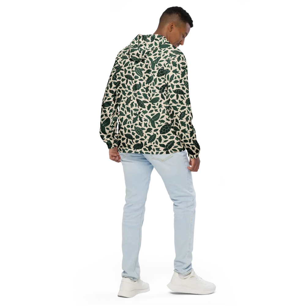 Turtle Canopy on Men's Windbreaker — Back