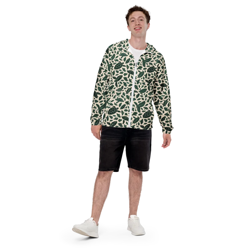 Turtle Canopy on Men's Windbreaker — Front