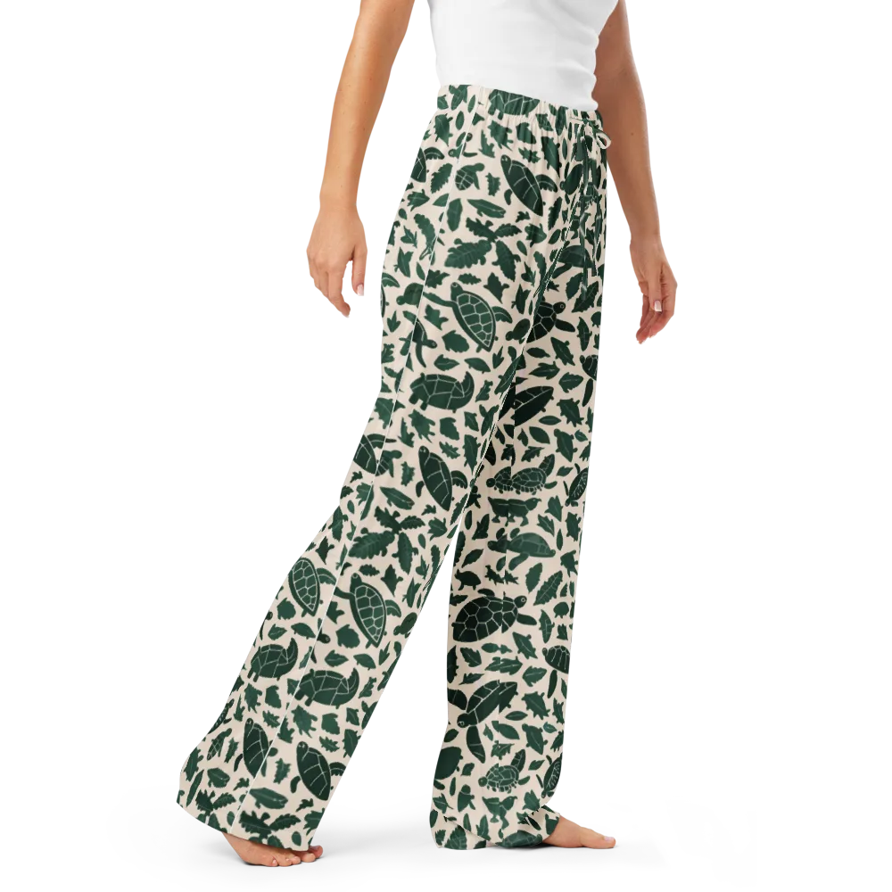 Turtle Canopy on Women's Pajama Pants — Right Front