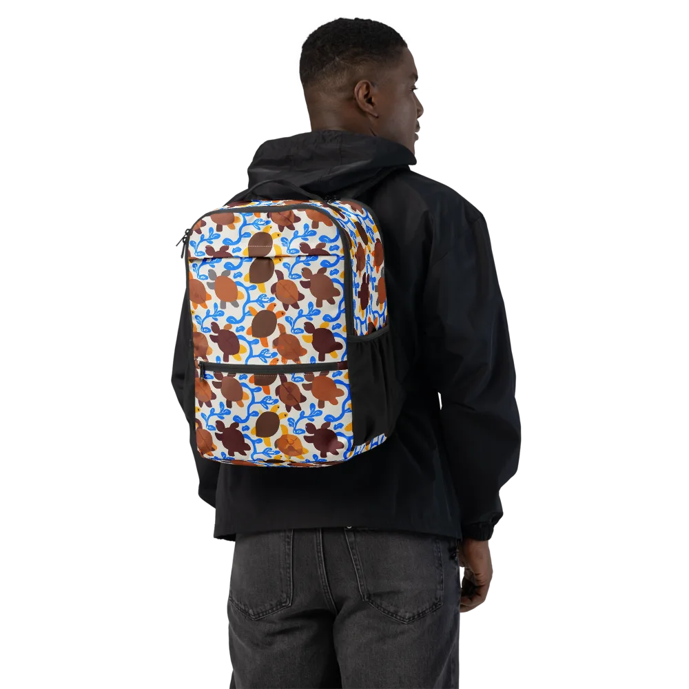 Turtle Current on Utility Backpack — Back
