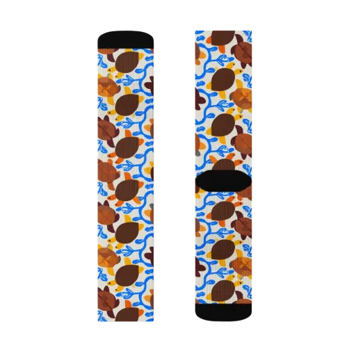 Turtle Current on a Socks