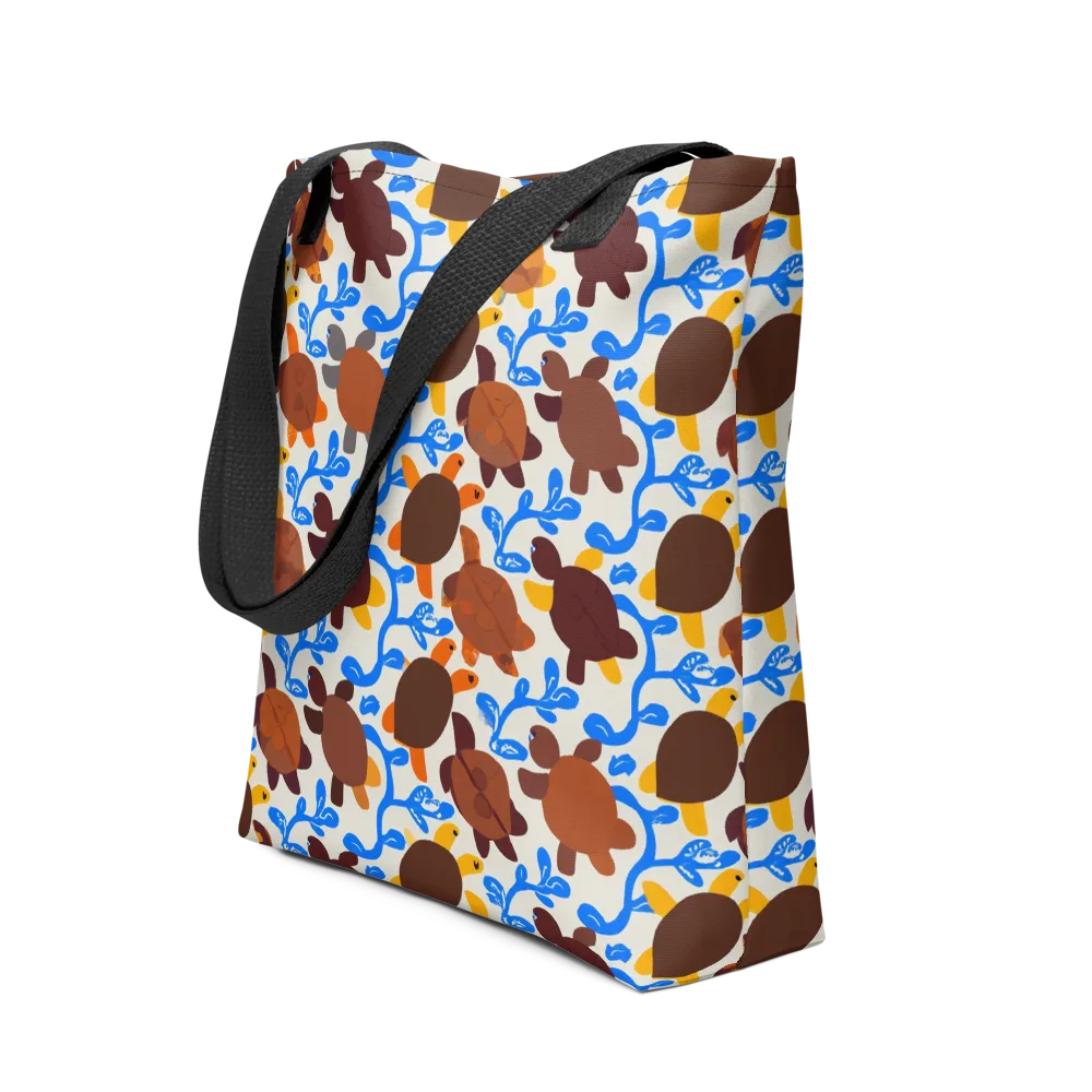 Turtle Current on Tote Bag — Front