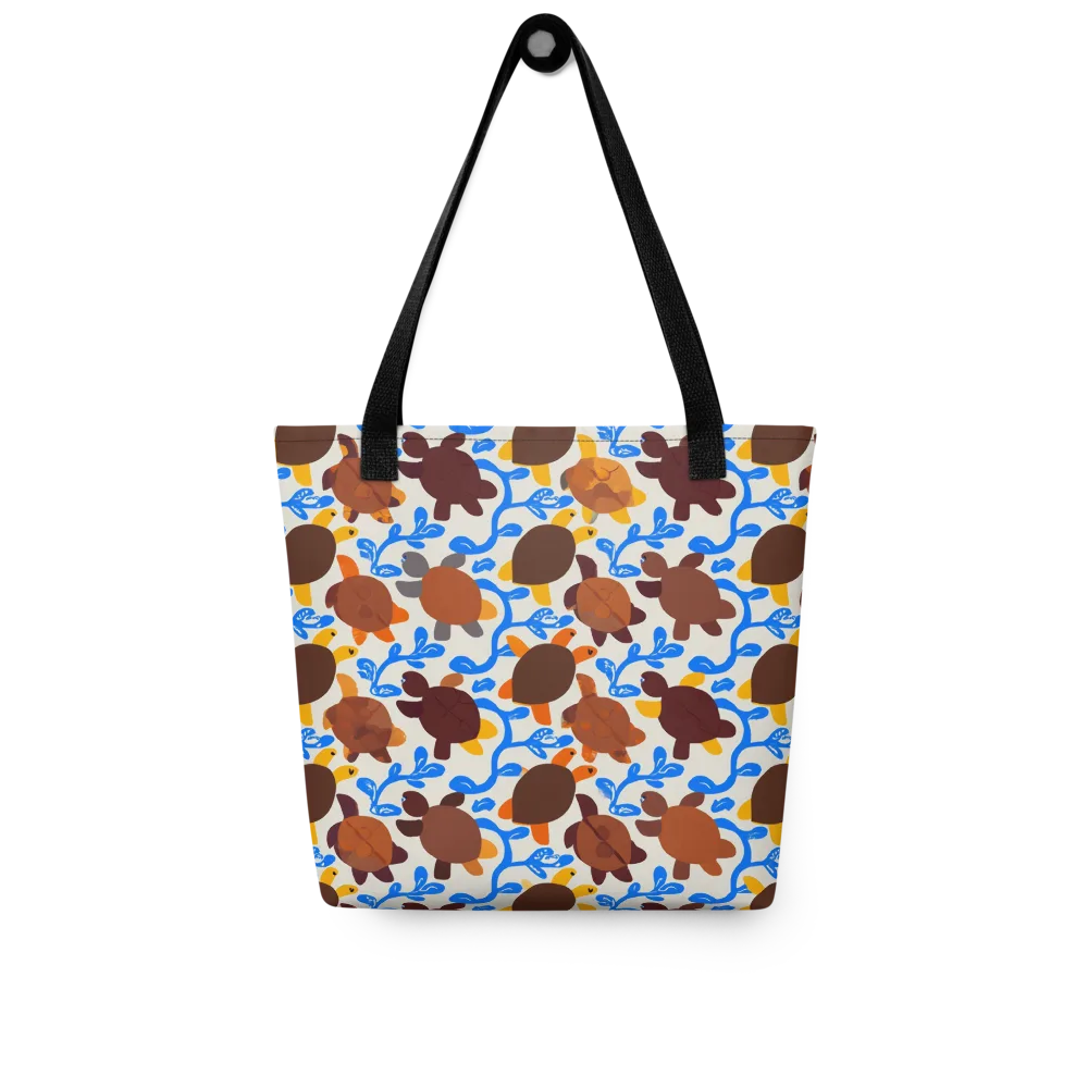 Turtle Current on Tote Bag — Front