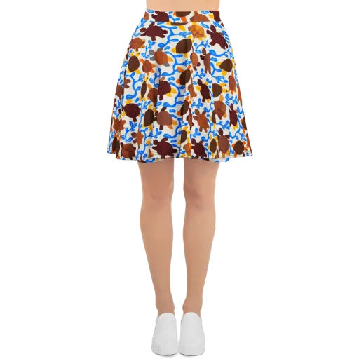 Turtle Current on a Skater Skirt