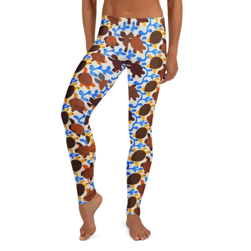 Turtle Current on a Leggings