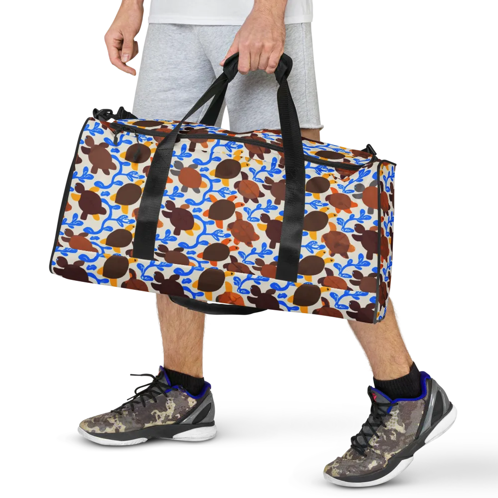 Turtle Current on Duffle Bag — Front