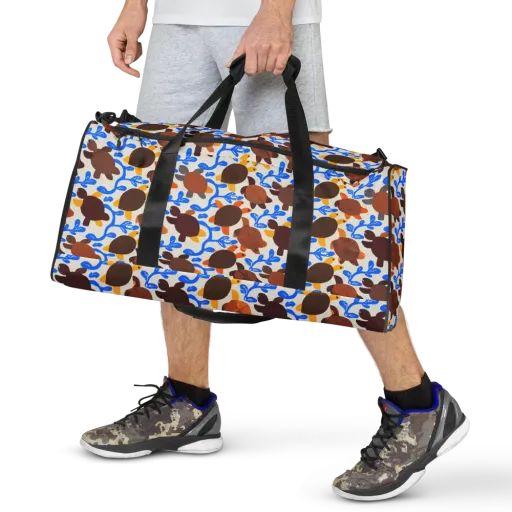 Turtle Current on a Duffle Bag